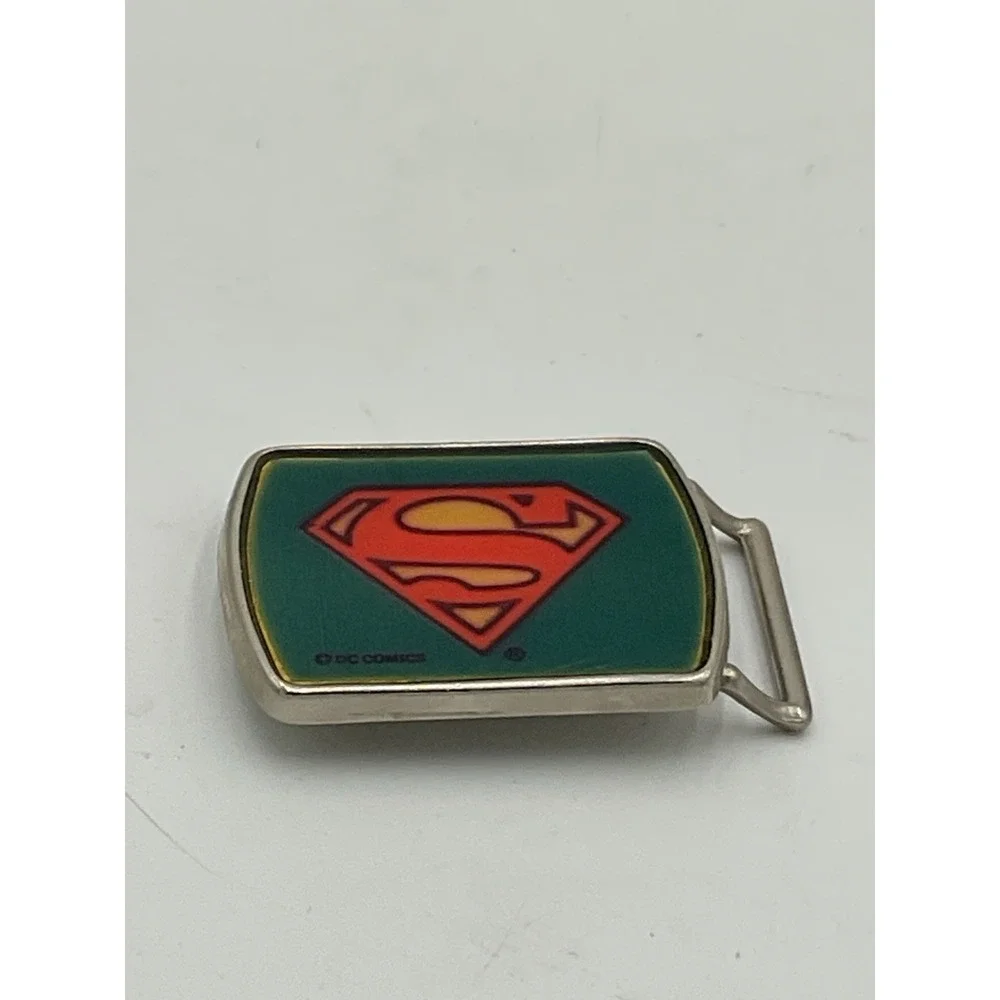 Vintage Superman Belt Buckle, From Lee N.y. N.y., Made In The USA
